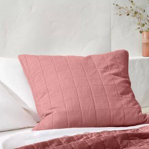 Heavyweight Linen Blend Quilt Pillow Sham - Casaluna™